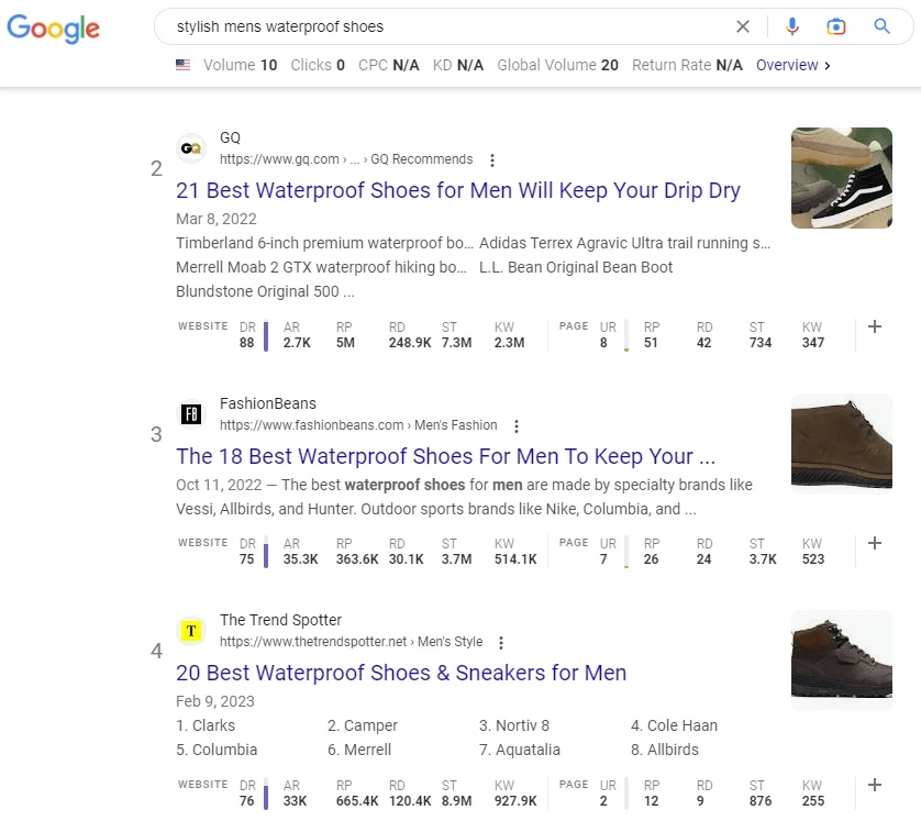 Google-Suchergebnisse für „stilvolle wasserdichte Herrenschuhe“