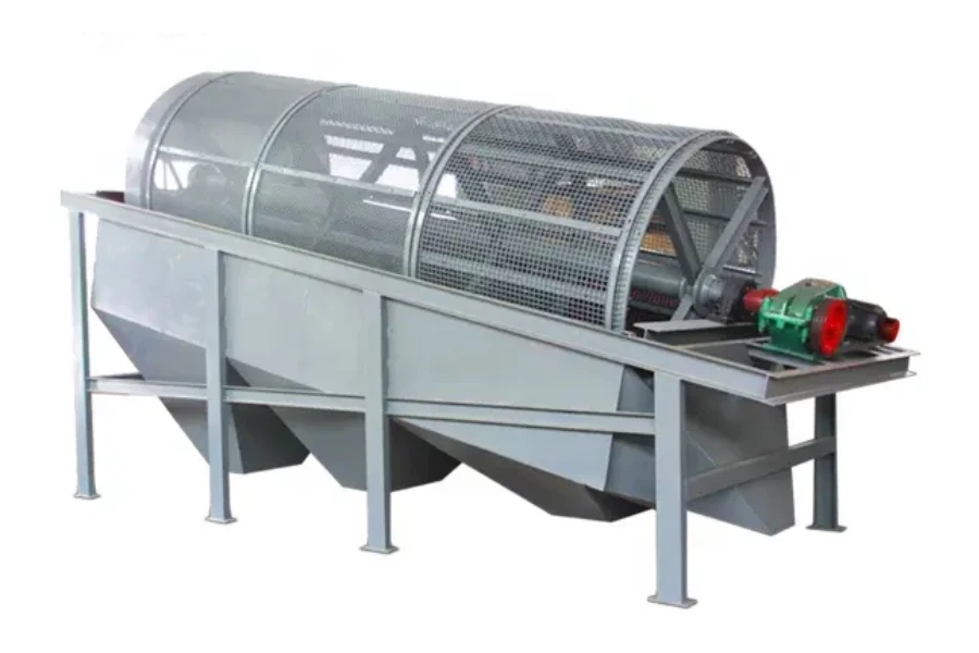 cw series small sand trommel screen