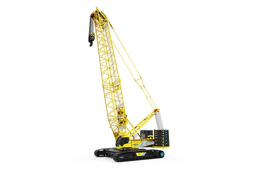 crawler crane xgc260 dapat mengangkat 260 ton hingga 98m