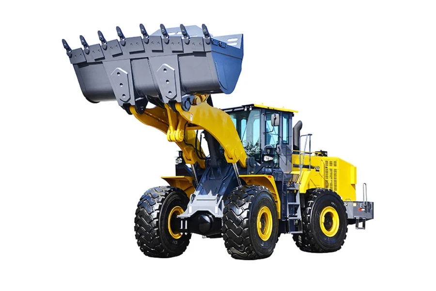 11-ton capacity large wheel loader