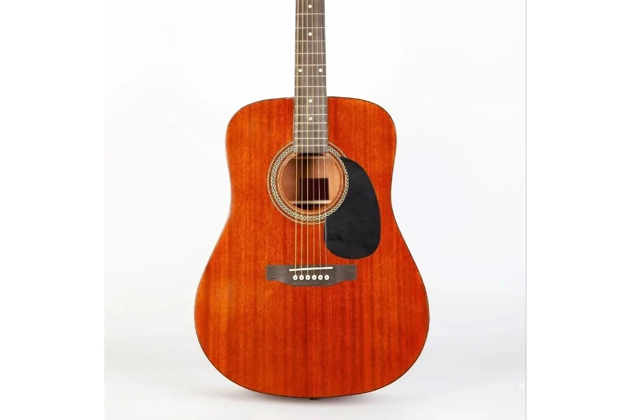 Индивидуальная электроакустическая гитара All Mahogany 41 Dreadnought