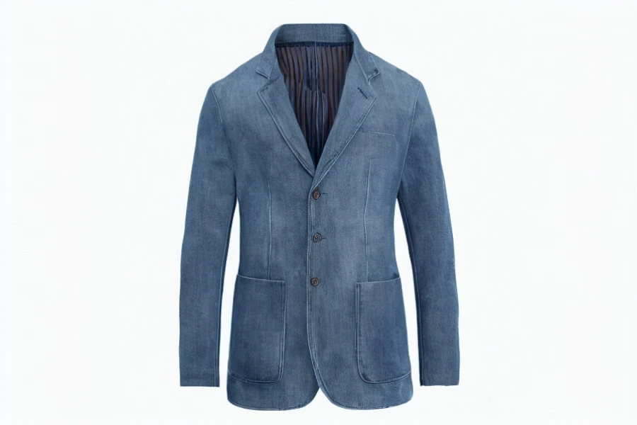 The denim blazer