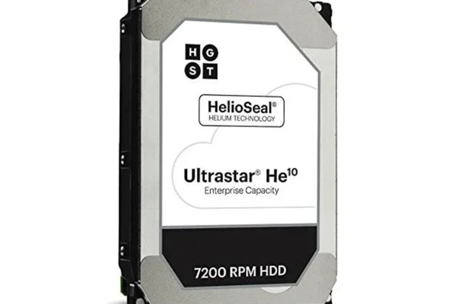 Western Digital mit Helium gefüllte Festplatte