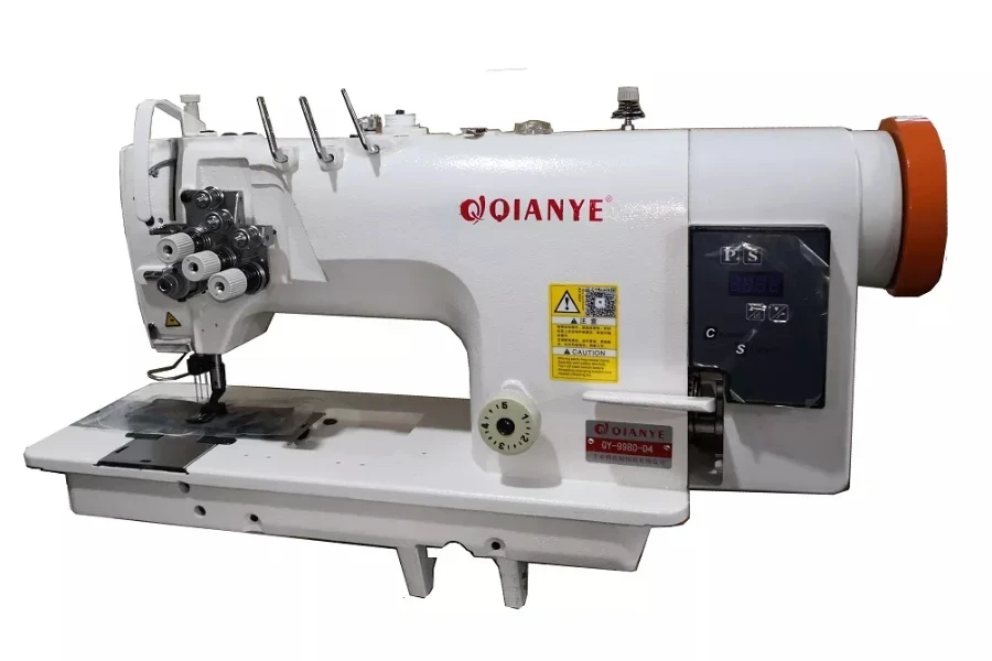 Uma máquina de costura branca QY - 8433D