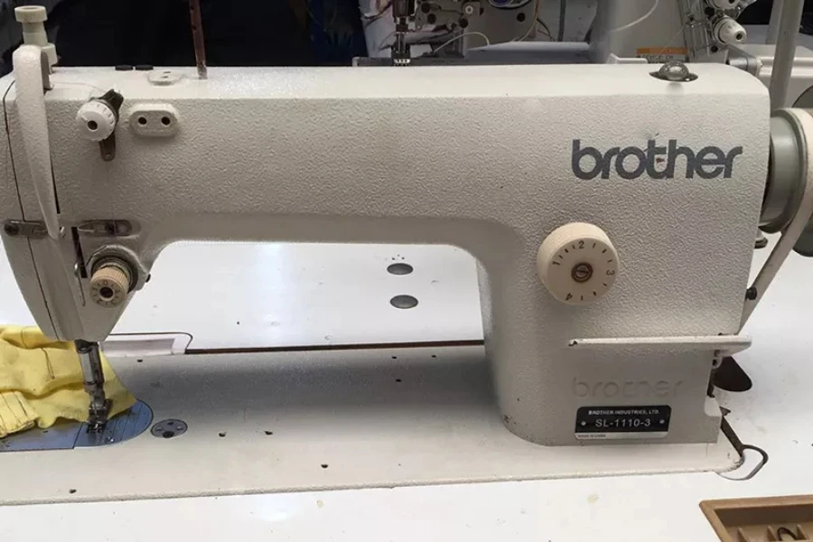 brother 1110 mesin jahit industri lockstitch jarum berkecepatan tinggi