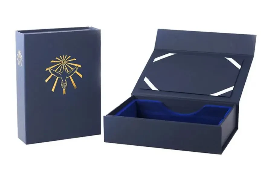 Elegantes cajas rígidas de diseño personalizado