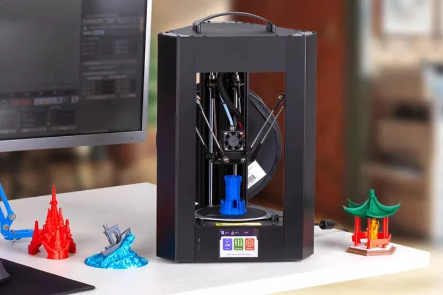 Monoprice Delta Mini V2 3D yazıcı