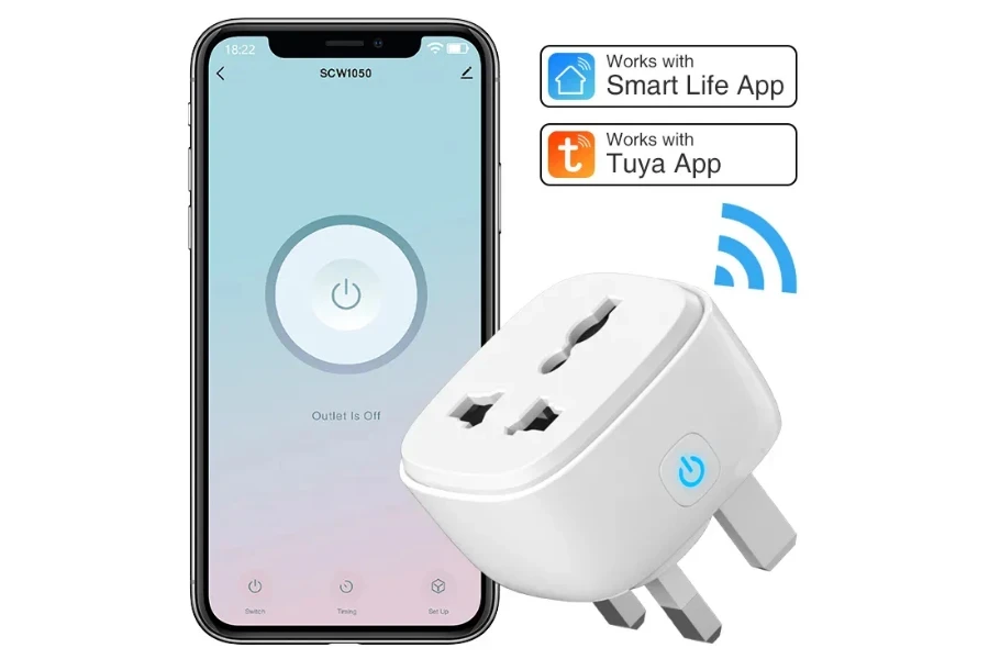 Remote control smart plug