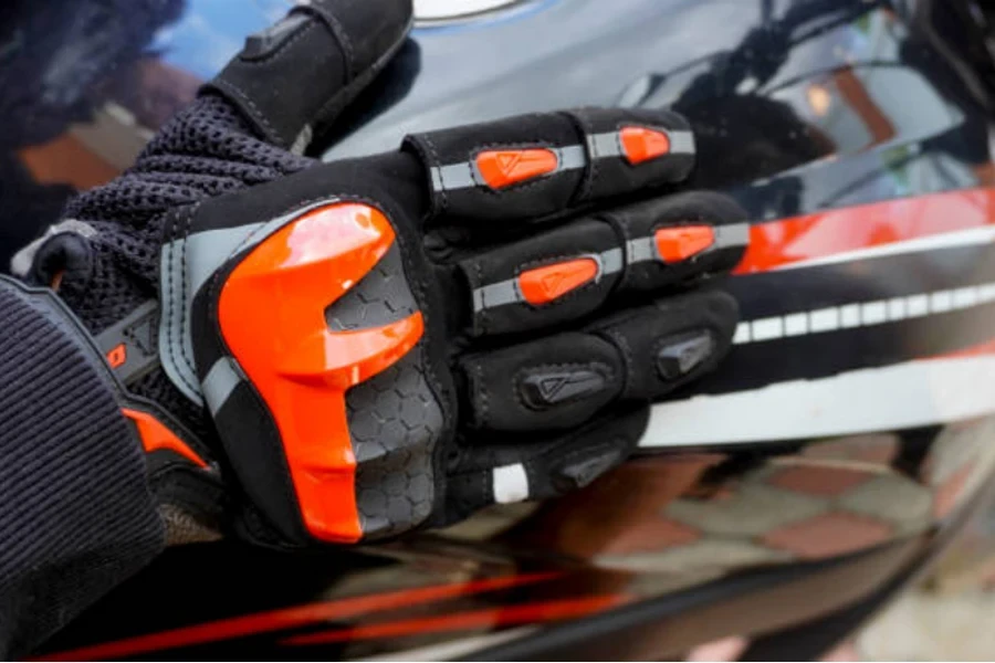 guantes de carreras