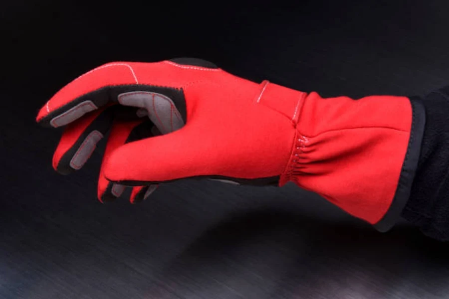 guantes de carreras