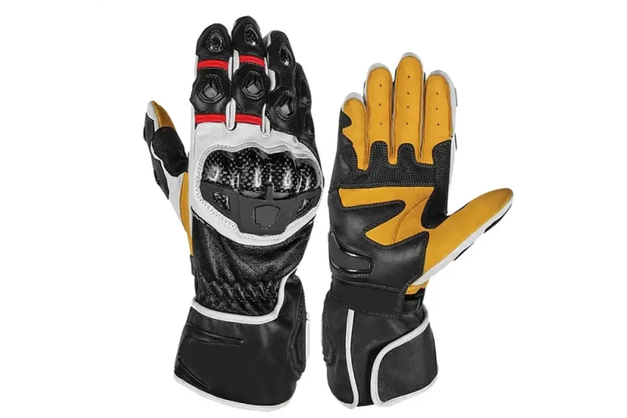 guantes de carreras