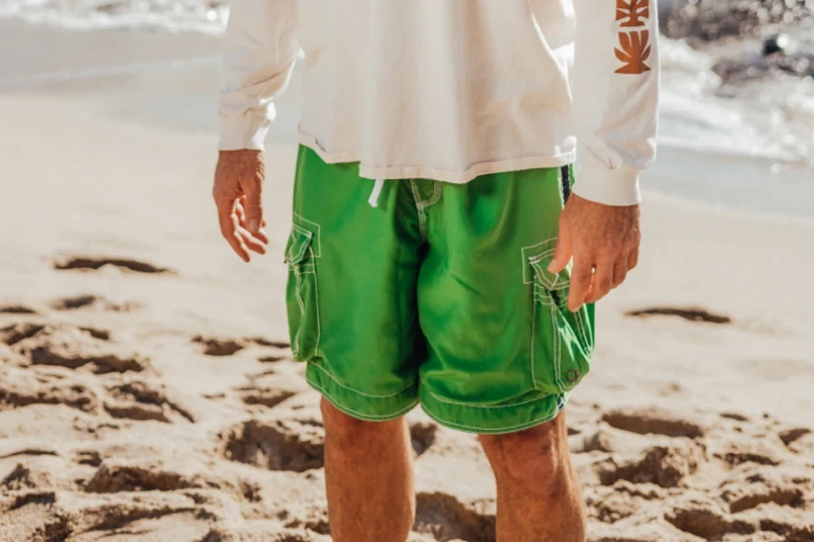 cargo swim trunks