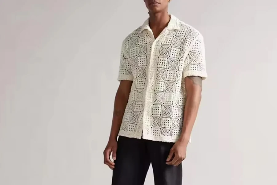 camisas de resort a céu aberto