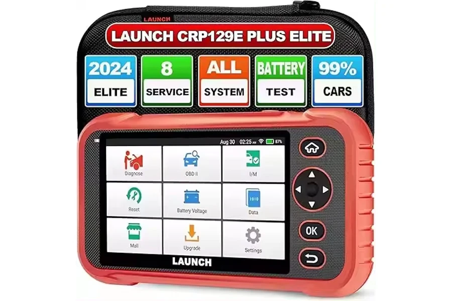 Lancez le scanner OBD2 CRP129E PLUS Advanced Diagnostics libéré