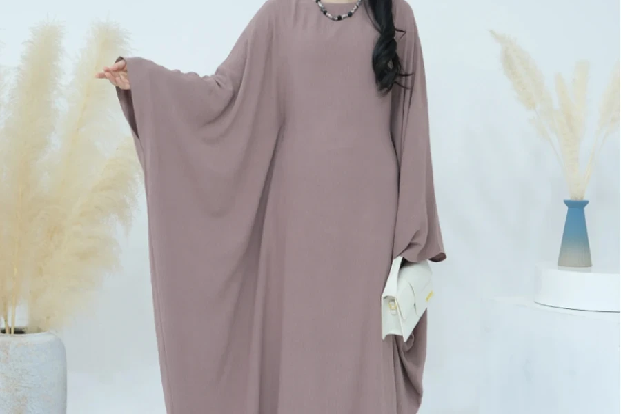 Loriya Fashion Neueste islamische Kleidung Modest Abaya