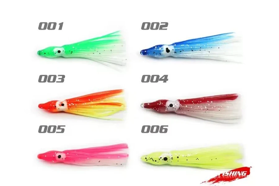 Luminous Squids Skirt Fishing Lure