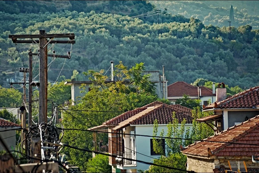 Une maison proche de la forêt