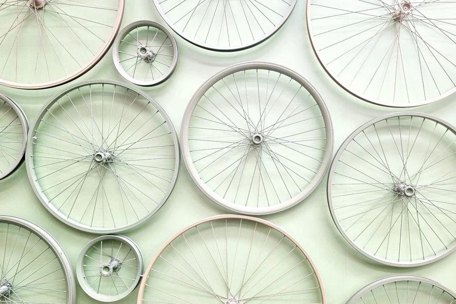 roues de bicyclette