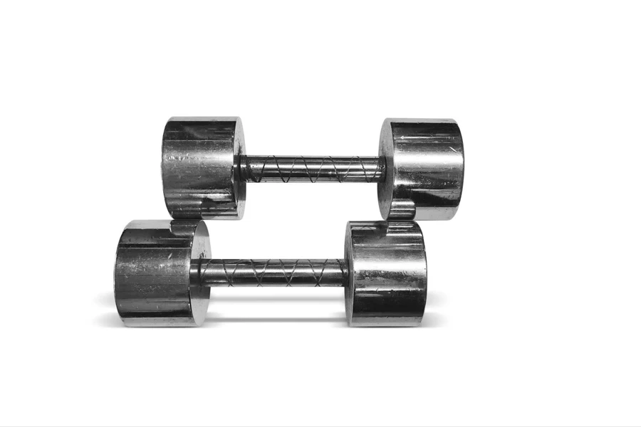 iron dumbbells