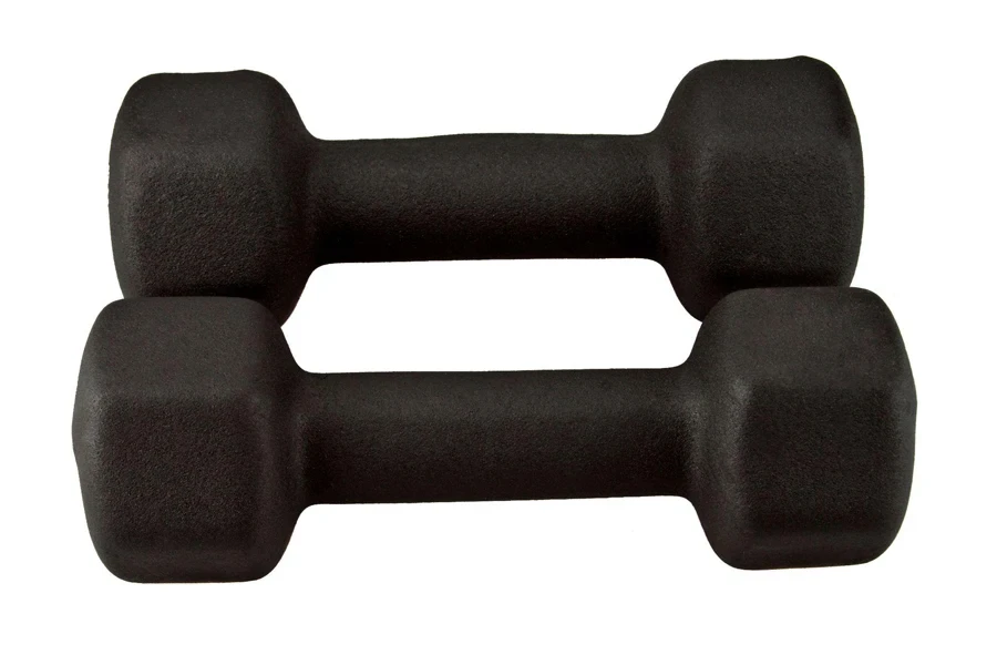 neoprene-coated dumbbells