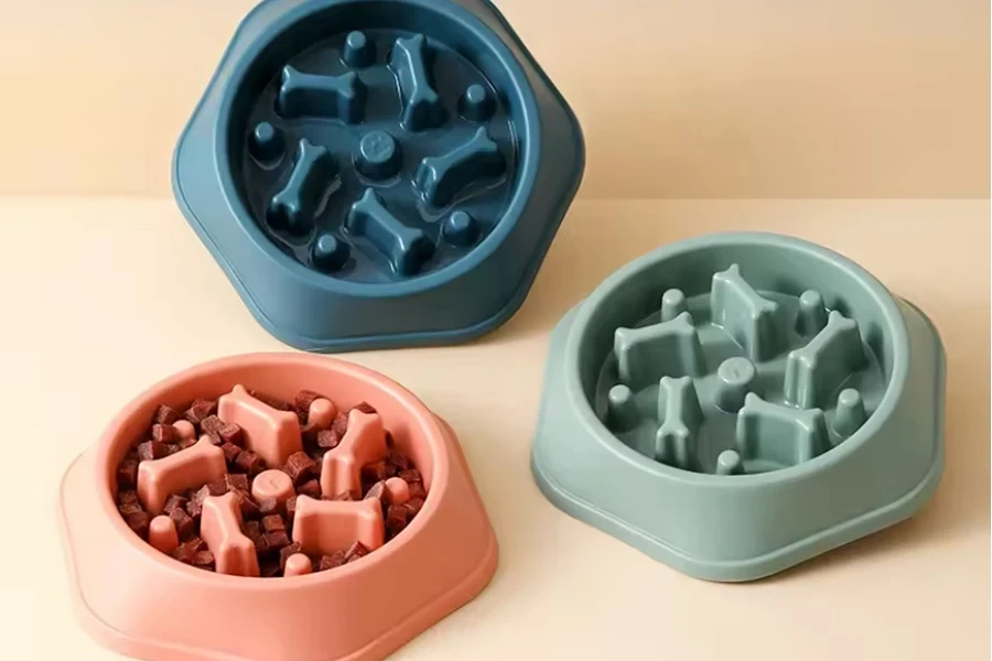 slow feeder dog bowl