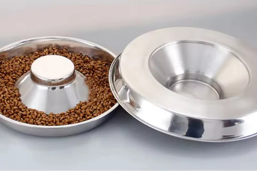 slow feeder dog bowl