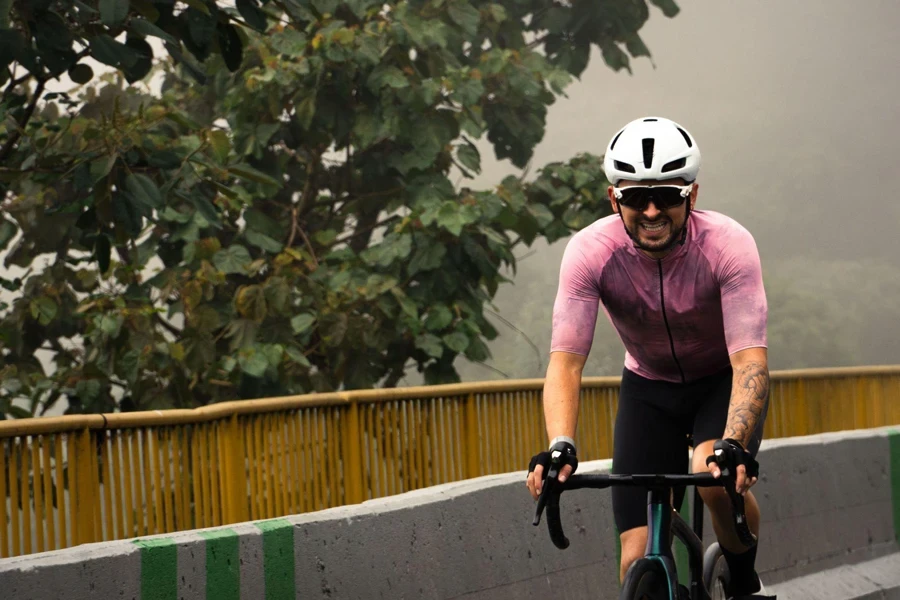 entrenar en bicicleta en días de niebla