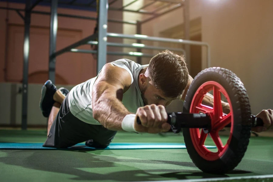 entraînement avec la roue