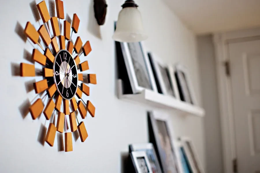 A home decor wall clock