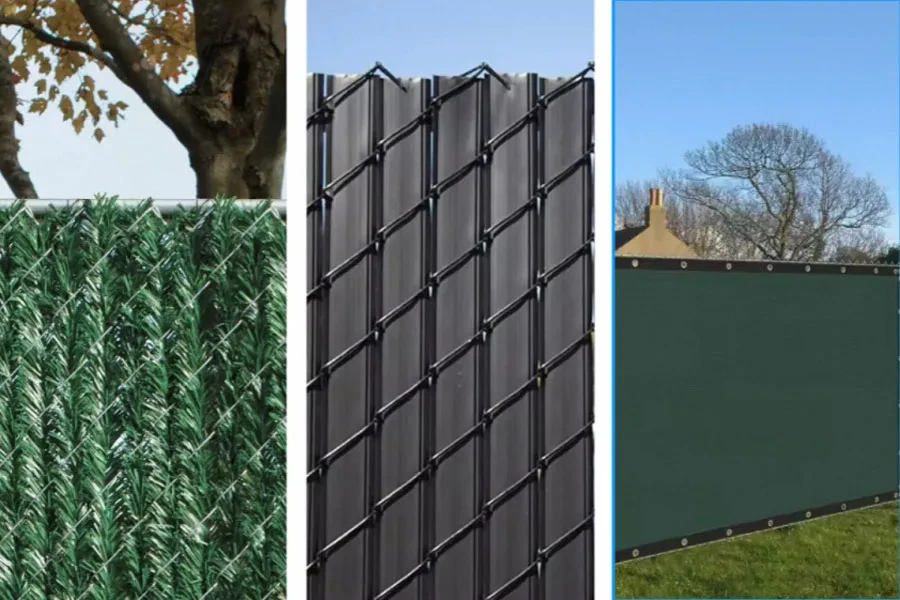 Chain Link Fence Slats Privacy Screens