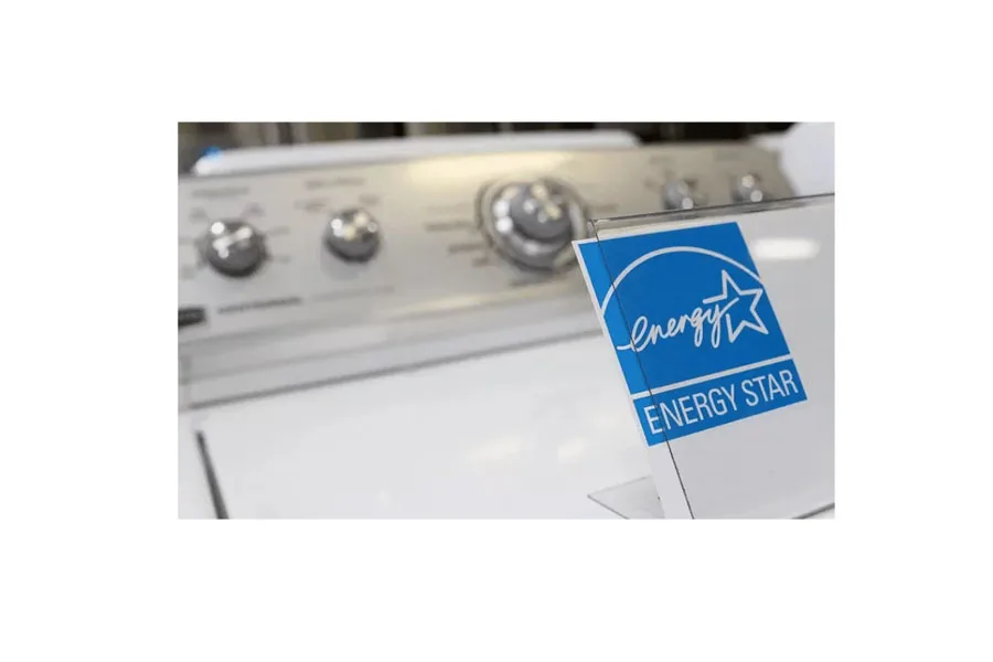 Energy efficient washing machine with a energy start rating