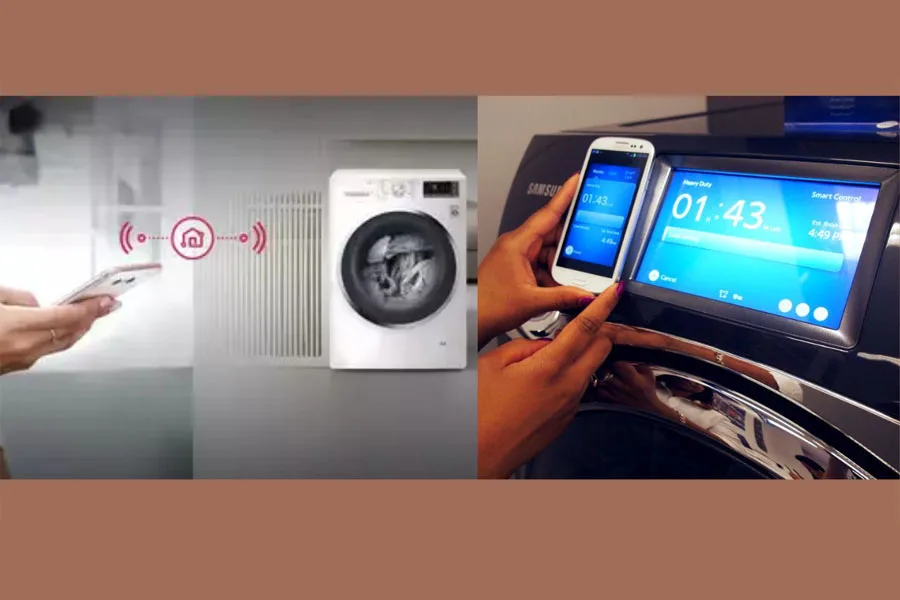 Front and top-loading washing machines with Wi-Fi support