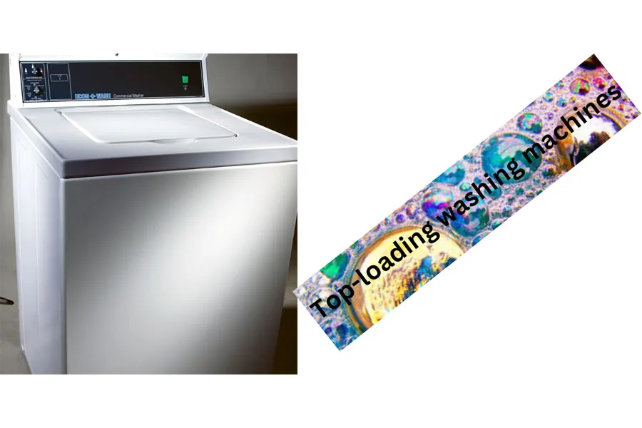 Smart top-loading washing machine