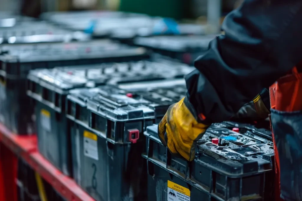 ein Produktfoto von AGM-Batterien