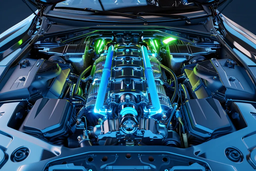 Двигатель нового энергетического автомобиля