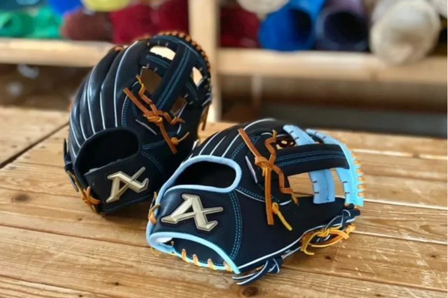 baseball gloves