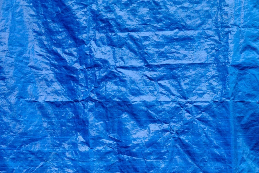 blue tarp