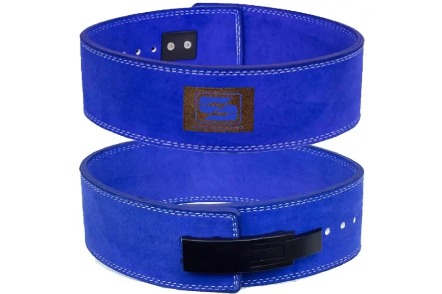 Ceinture à levier simple en cuir de vachette 10mm/13mm