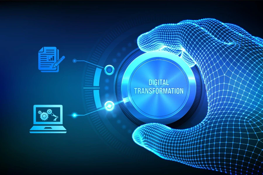 Transformation numérique.