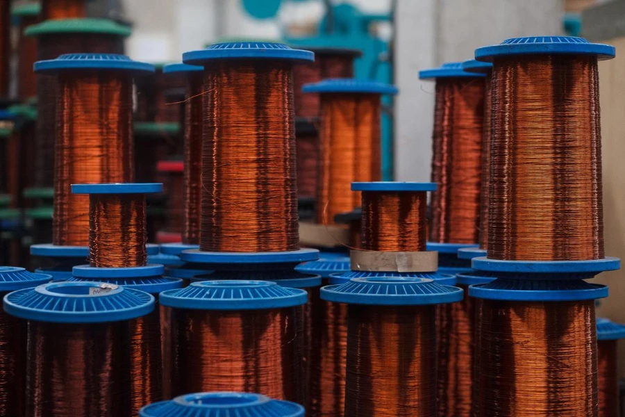Cable, Wire, Copper, Telephone Line, Manufacturing