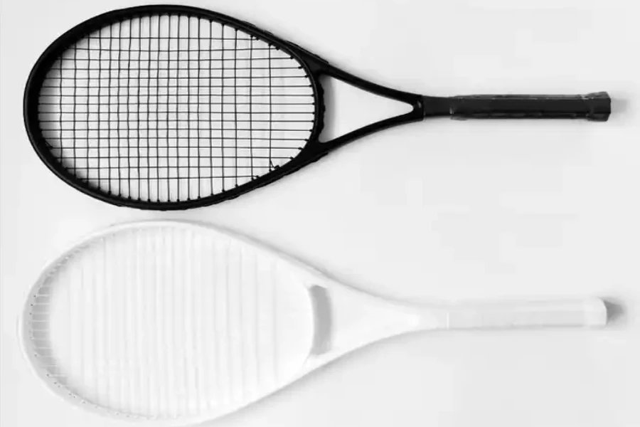 Raquette de tennis en aluminium carbone de qualité