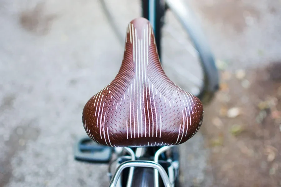 asiento de bicicleta antiguo