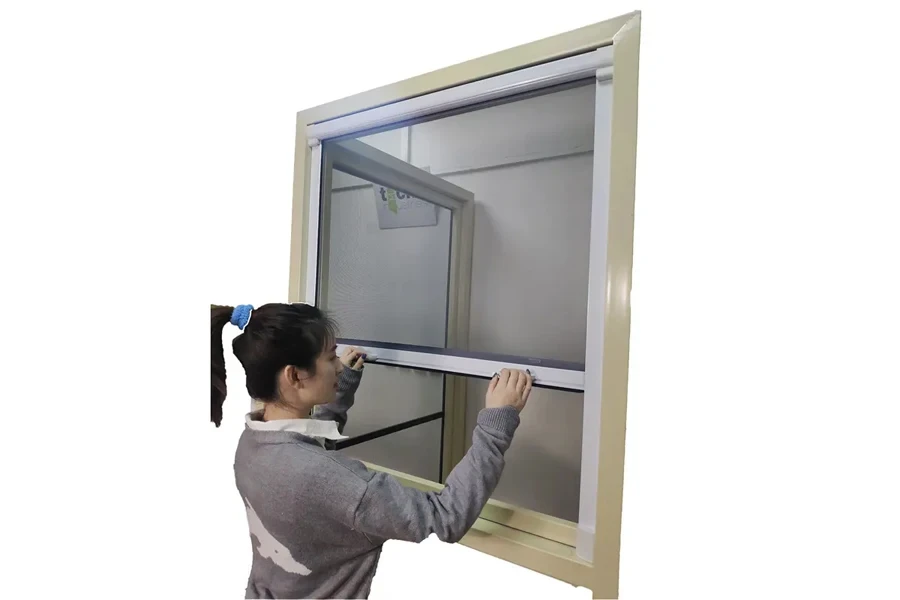 Rollo für Fenster aus Aluminium und Fiberglas