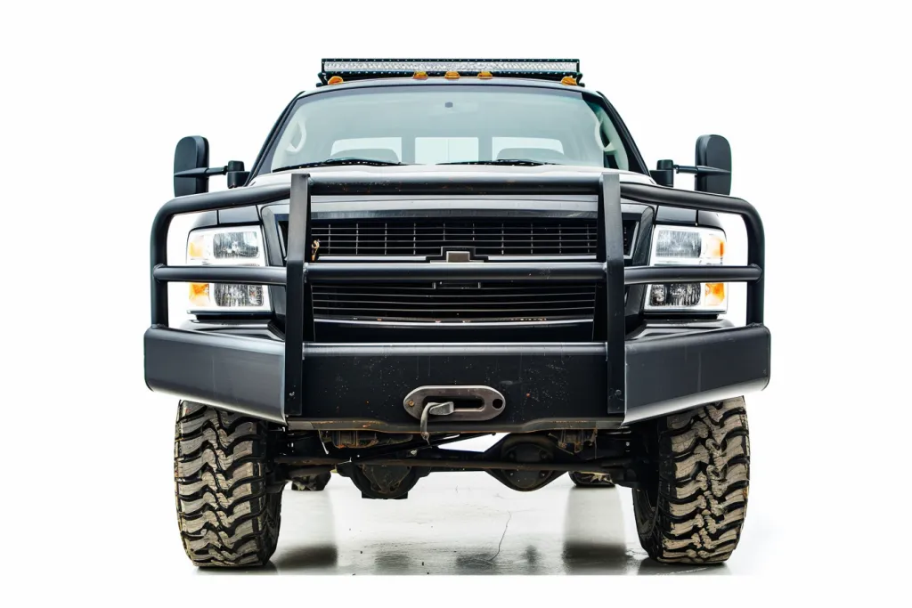 Защитная решетка передней решетки черного грузовика в стиле Gangplank