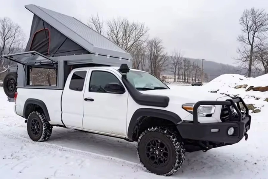 Pop-Up-Camping-Zelt-Topper für Pickup-Truck-Betten, Überdachung, Muschel-Wohnmobil