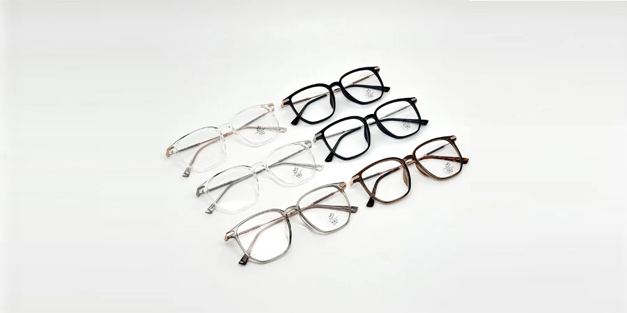 Óculos unissex de proteção ocular de metal tr90 blue ray