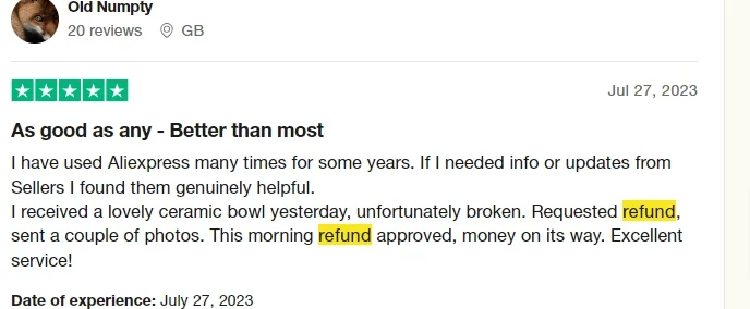 ae refund