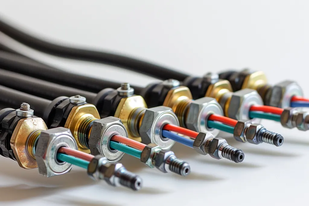 6 pieces of spark plug wires
