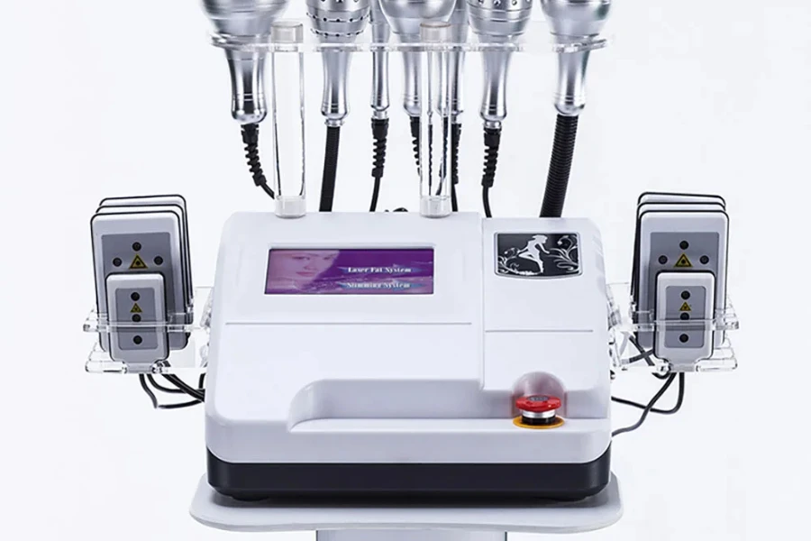 An ultrasound cavitation slimming machine