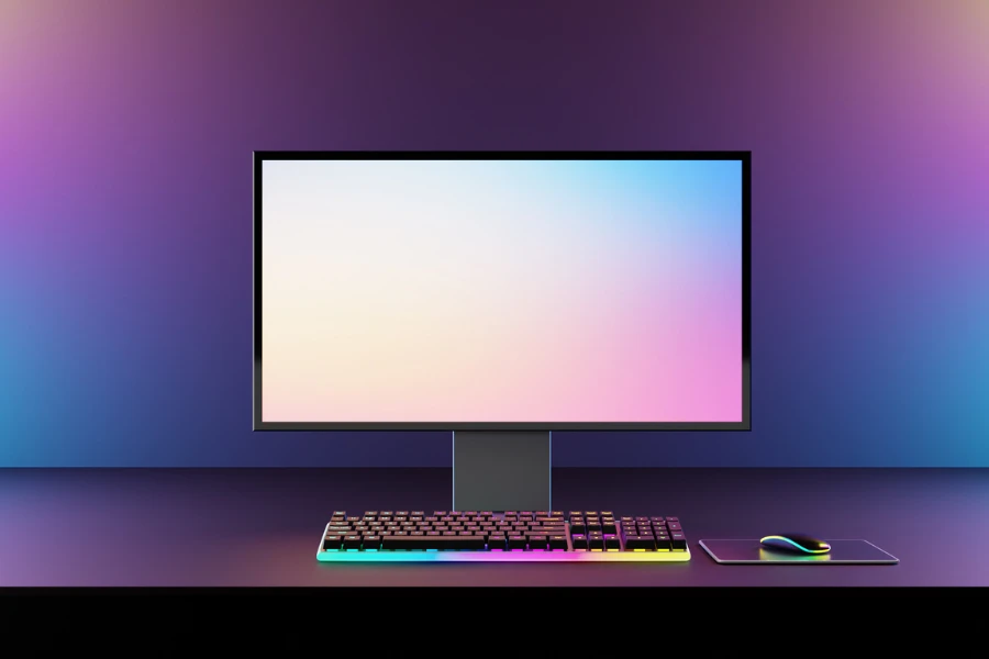 Desktop de computador gamer
